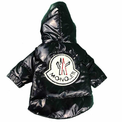 Cool Winter Dog Fire Downjacket