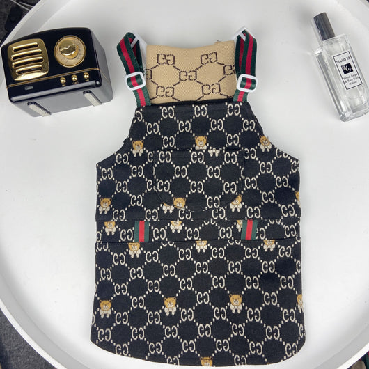 GG Teddy Monogram Overall Unseen Dress