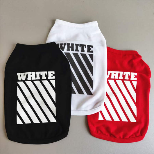 Stylish White Dog Redux Clothes