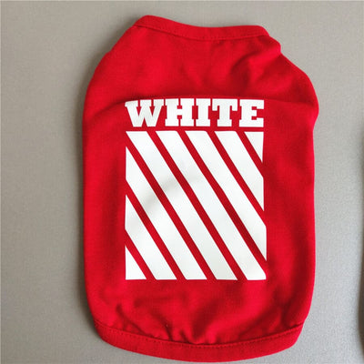 Stylish White Dog Redux Clothes