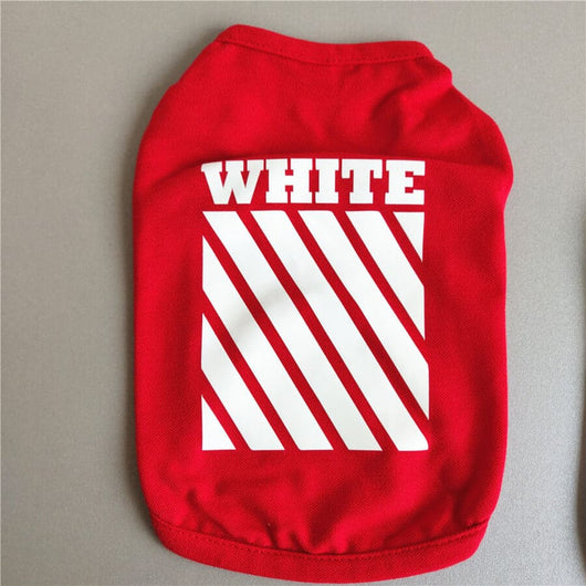Stylish White Dog Redux Clothes