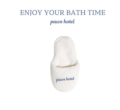 Chilling Doggy Raw Bathrobe