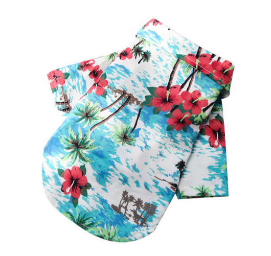 Hula Pup Threads Hawaiian Dog Fresh Shirt