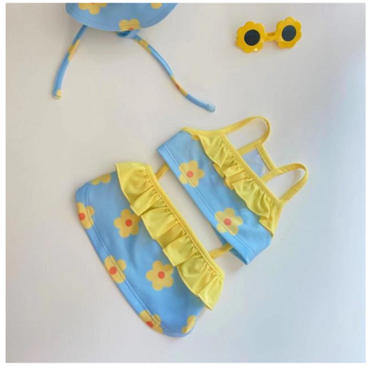 Puppy Pool Fire Swimwear