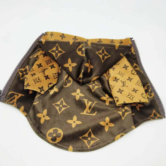 Pets Brown Trendy Tactile Coat