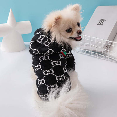 Warm Dog Hoody Flash Sweaters