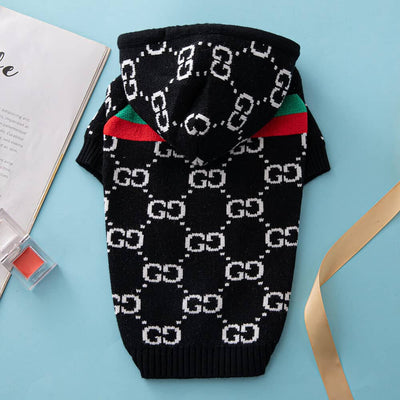 Warm Dog Hoody Flash Sweaters