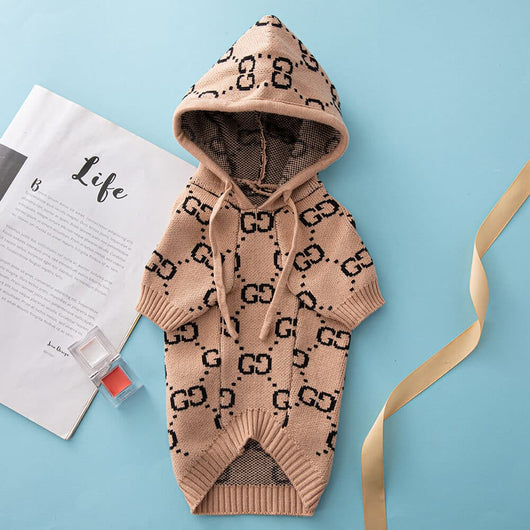 Warm Dog Hoody Flash Sweaters