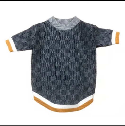 Winter Greay Dog Flex Sweaters