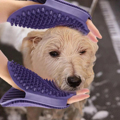 Super Clean Pet Doublesided Bath Snatched Brush