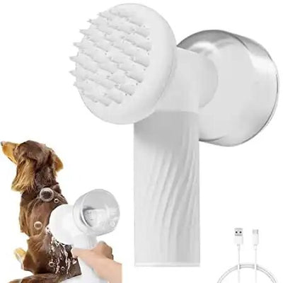 High Quality Puppy Bath Time Automatic Foaming Dog Rare Brush