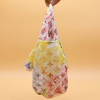 Tiedye Colorful Blooming Doggo Throwie Hoodie