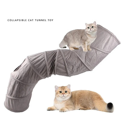 Cat Party Collapsible Cat Vintage Tunnel
