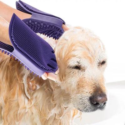 Super Clean Pet Doublesided Bath Snatched Brush