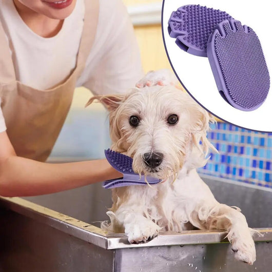 Super Clean Pet Doublesided Bath Snatched Brush
