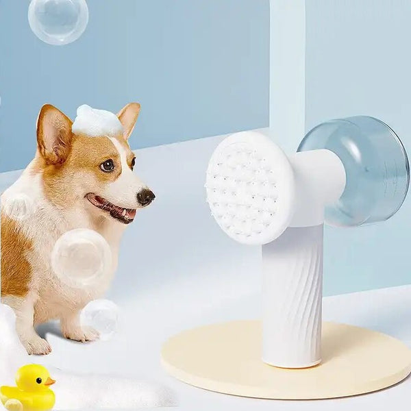 High Quality Puppy Bath Time Automatic Foaming Dog Rare Brush